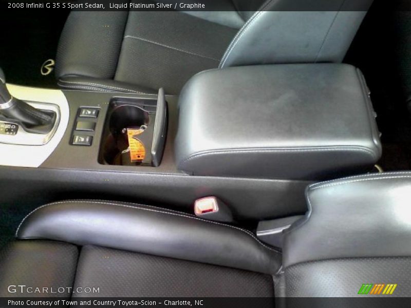 Liquid Platinum Silver / Graphite 2008 Infiniti G 35 S Sport Sedan