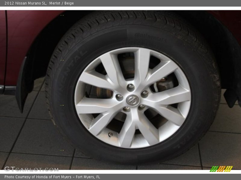 Merlot / Beige 2012 Nissan Murano SL