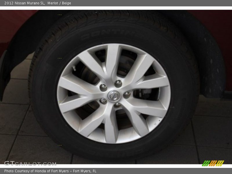 Merlot / Beige 2012 Nissan Murano SL