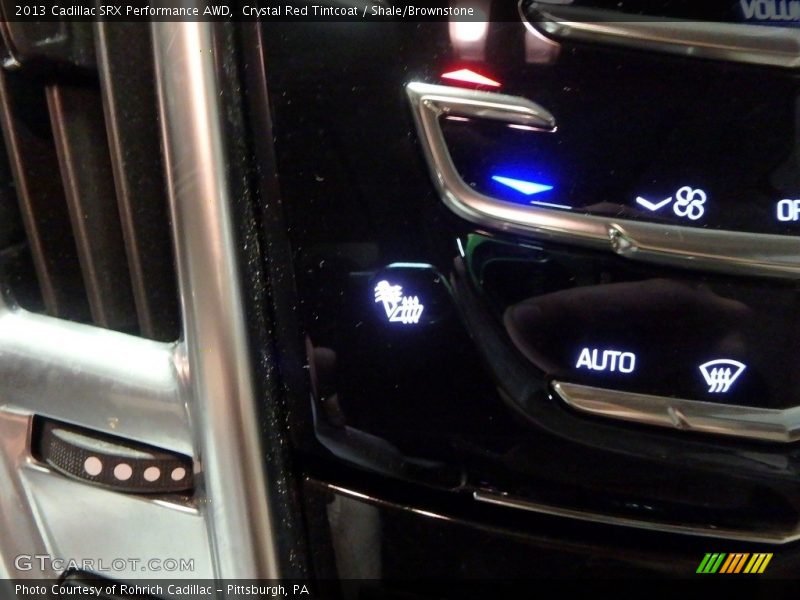 Crystal Red Tintcoat / Shale/Brownstone 2013 Cadillac SRX Performance AWD