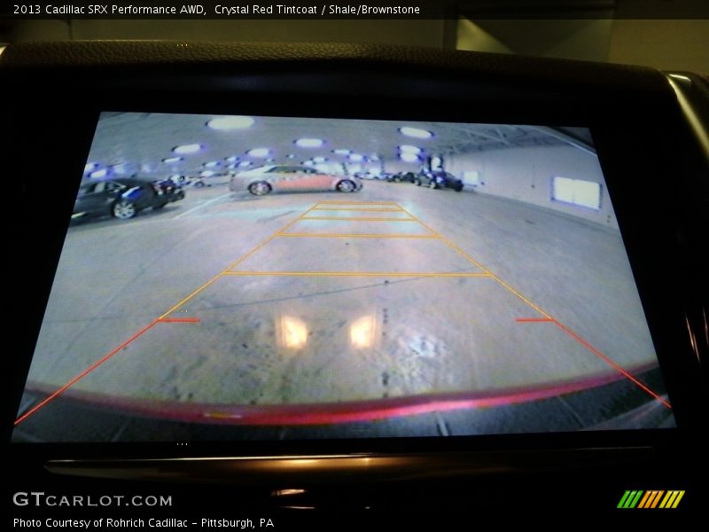 Crystal Red Tintcoat / Shale/Brownstone 2013 Cadillac SRX Performance AWD