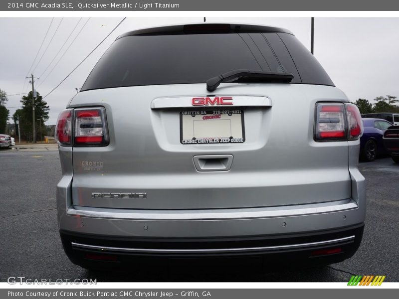Quicksilver Metallic / Light Titanium 2014 GMC Acadia SLE