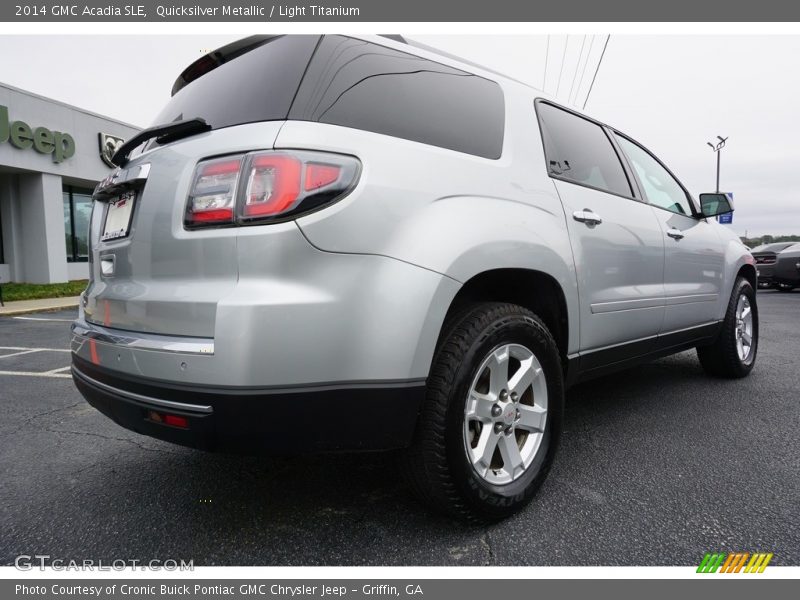 Quicksilver Metallic / Light Titanium 2014 GMC Acadia SLE