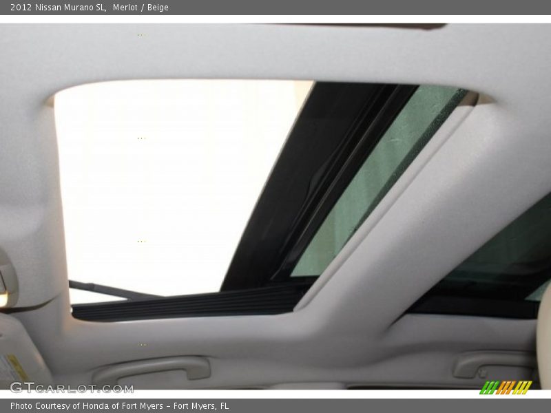 Merlot / Beige 2012 Nissan Murano SL