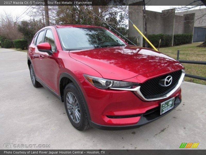 Soul Red Metallic / Parchment 2017 Mazda CX-5 Touring