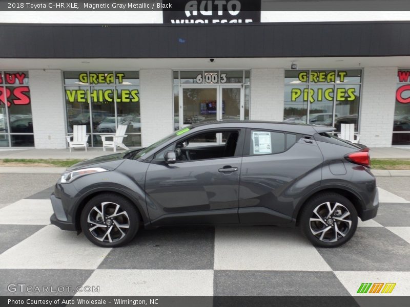 Magnetic Gray Metallic / Black 2018 Toyota C-HR XLE