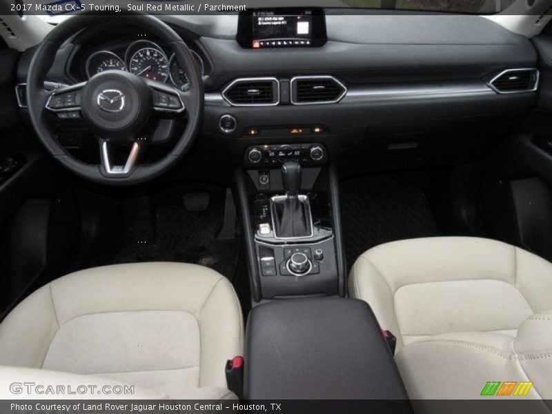 Soul Red Metallic / Parchment 2017 Mazda CX-5 Touring
