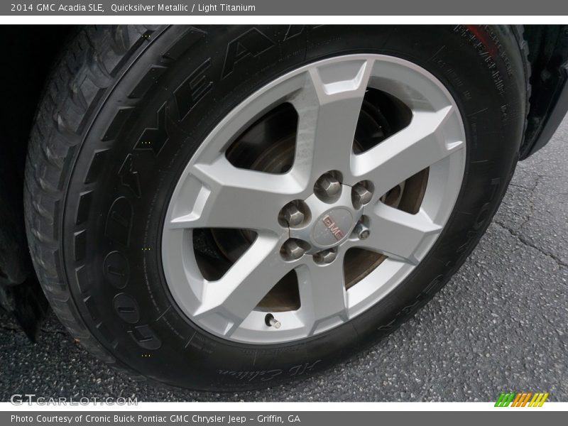 Quicksilver Metallic / Light Titanium 2014 GMC Acadia SLE
