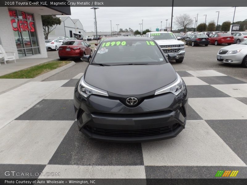 Magnetic Gray Metallic / Black 2018 Toyota C-HR XLE