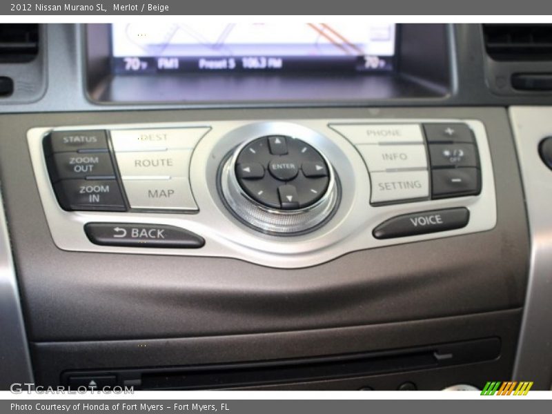 Merlot / Beige 2012 Nissan Murano SL