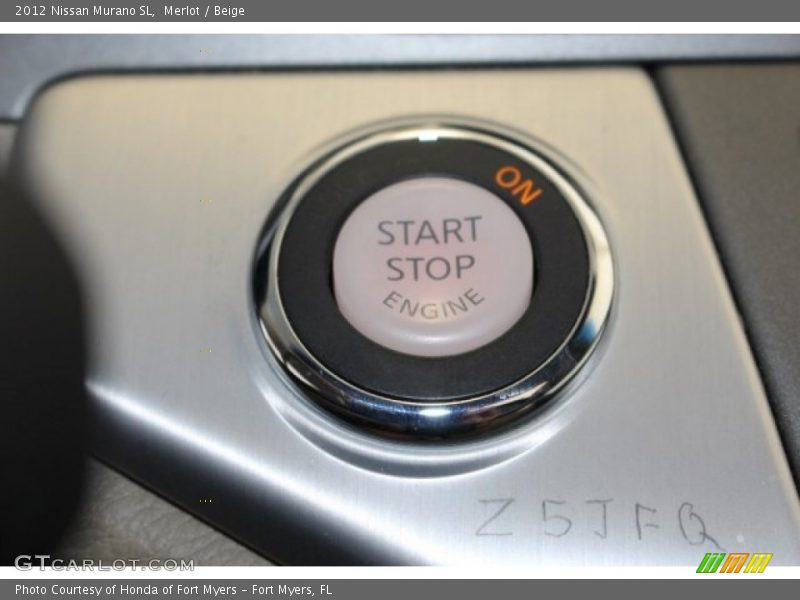 Merlot / Beige 2012 Nissan Murano SL