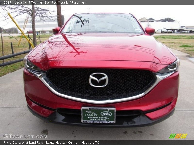 Soul Red Metallic / Parchment 2017 Mazda CX-5 Touring
