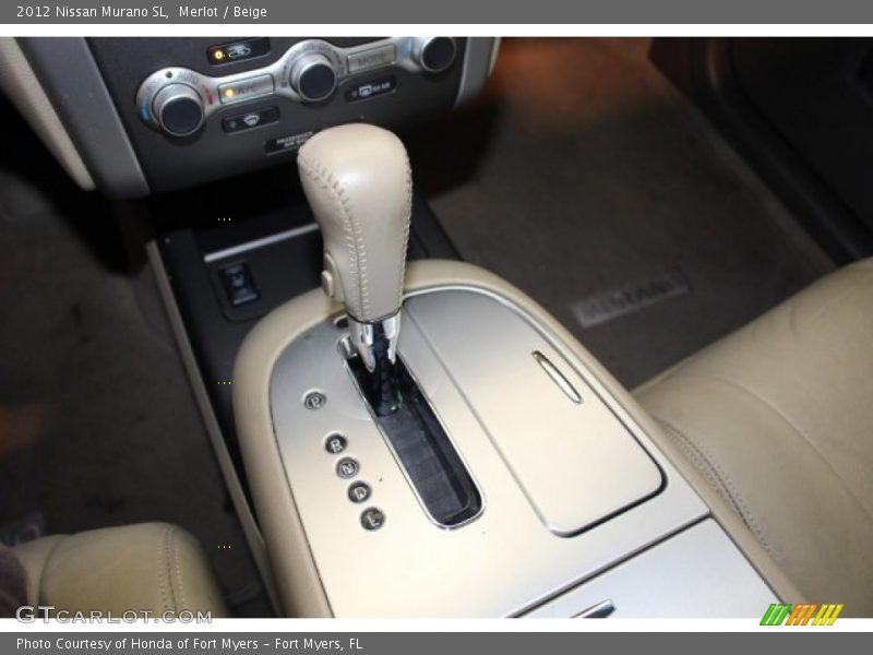 Merlot / Beige 2012 Nissan Murano SL