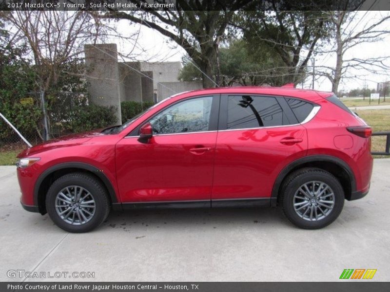 Soul Red Metallic / Parchment 2017 Mazda CX-5 Touring