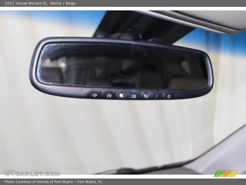 Merlot / Beige 2012 Nissan Murano SL