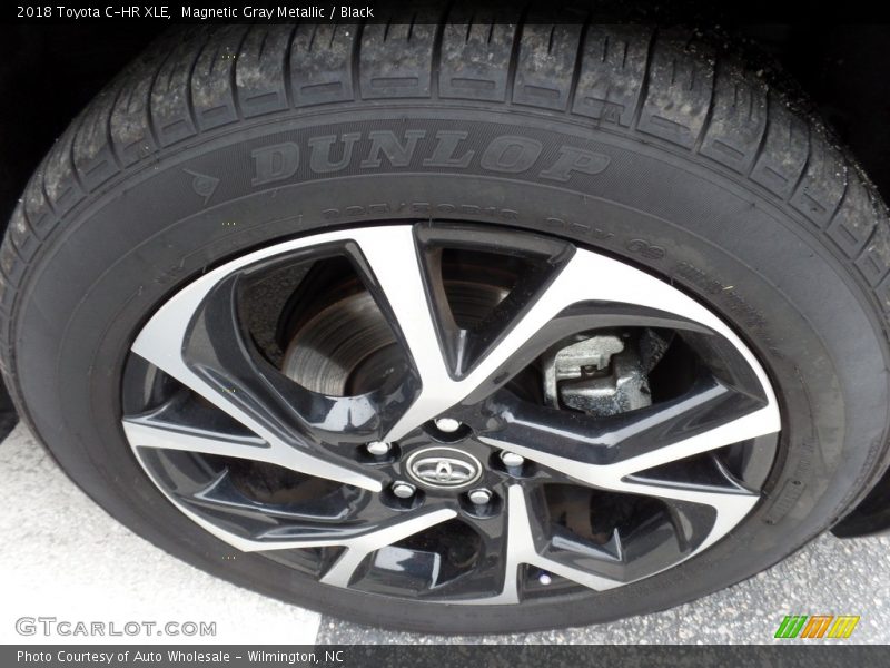 Magnetic Gray Metallic / Black 2018 Toyota C-HR XLE