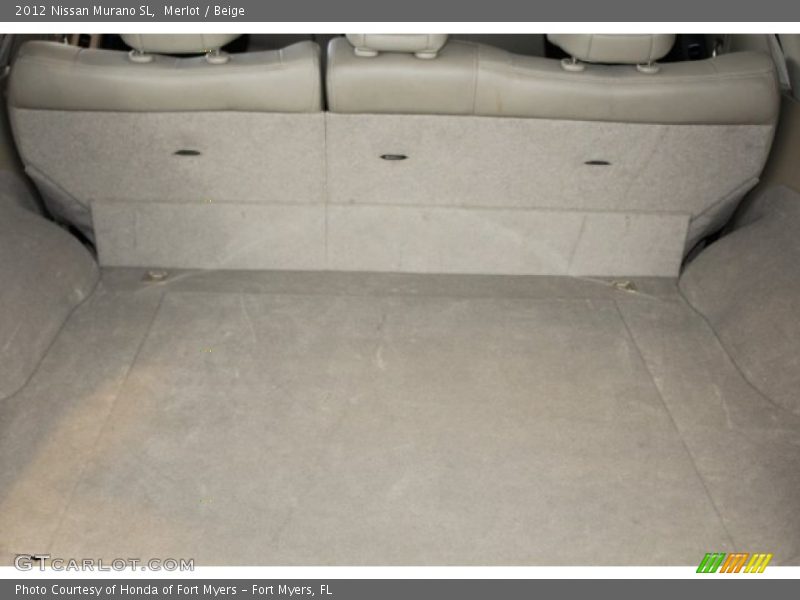 Merlot / Beige 2012 Nissan Murano SL