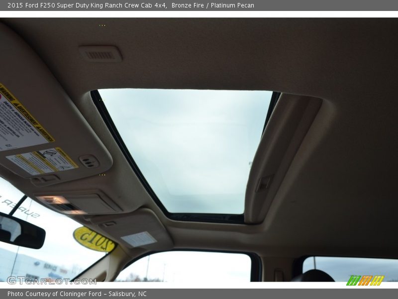 Bronze Fire / Platinum Pecan 2015 Ford F250 Super Duty King Ranch Crew Cab 4x4