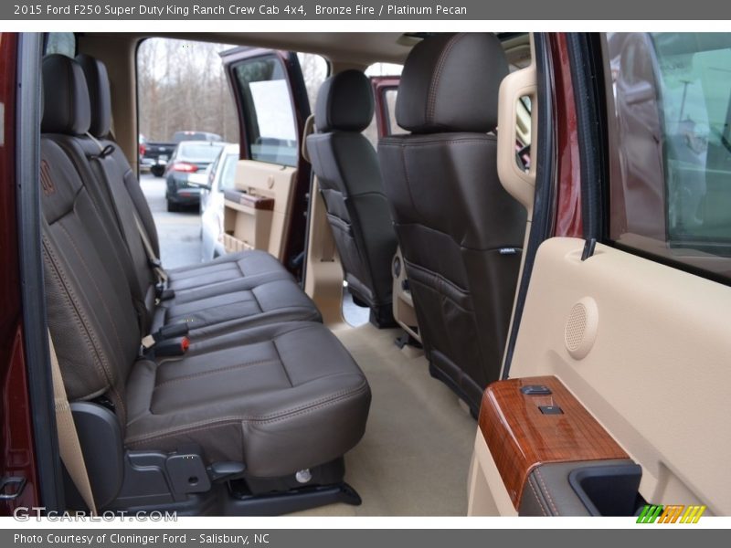 Bronze Fire / Platinum Pecan 2015 Ford F250 Super Duty King Ranch Crew Cab 4x4