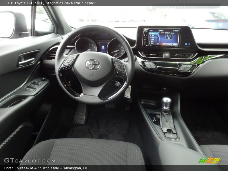 Magnetic Gray Metallic / Black 2018 Toyota C-HR XLE