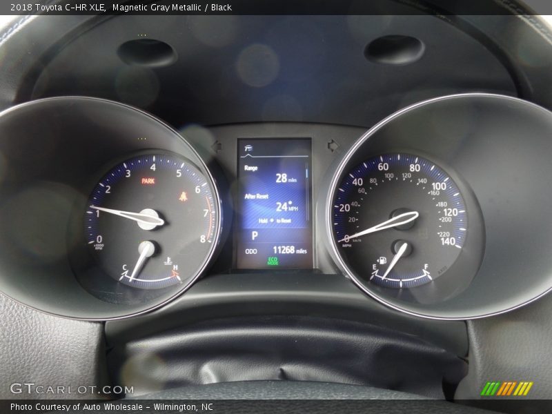 Magnetic Gray Metallic / Black 2018 Toyota C-HR XLE