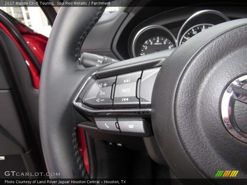 Soul Red Metallic / Parchment 2017 Mazda CX-5 Touring