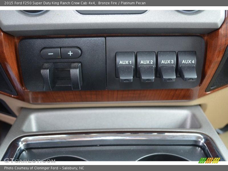 Bronze Fire / Platinum Pecan 2015 Ford F250 Super Duty King Ranch Crew Cab 4x4