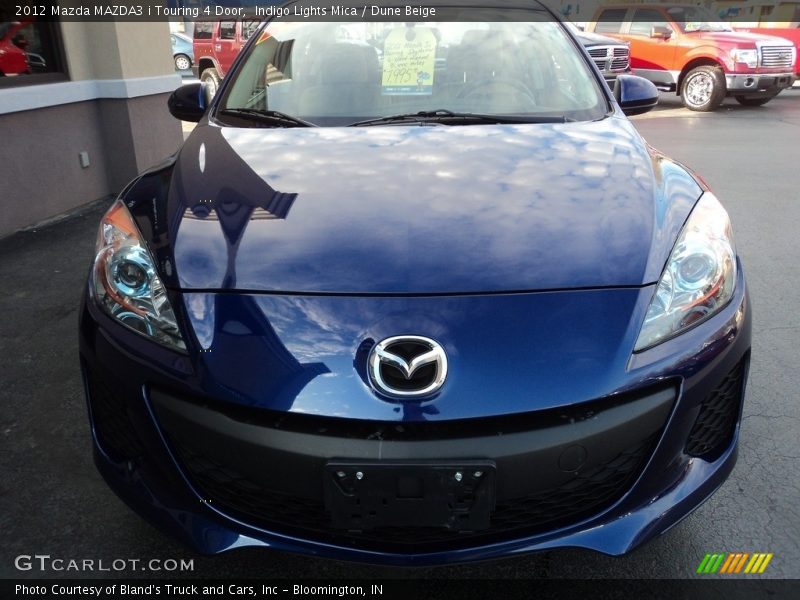 Indigo Lights Mica / Dune Beige 2012 Mazda MAZDA3 i Touring 4 Door