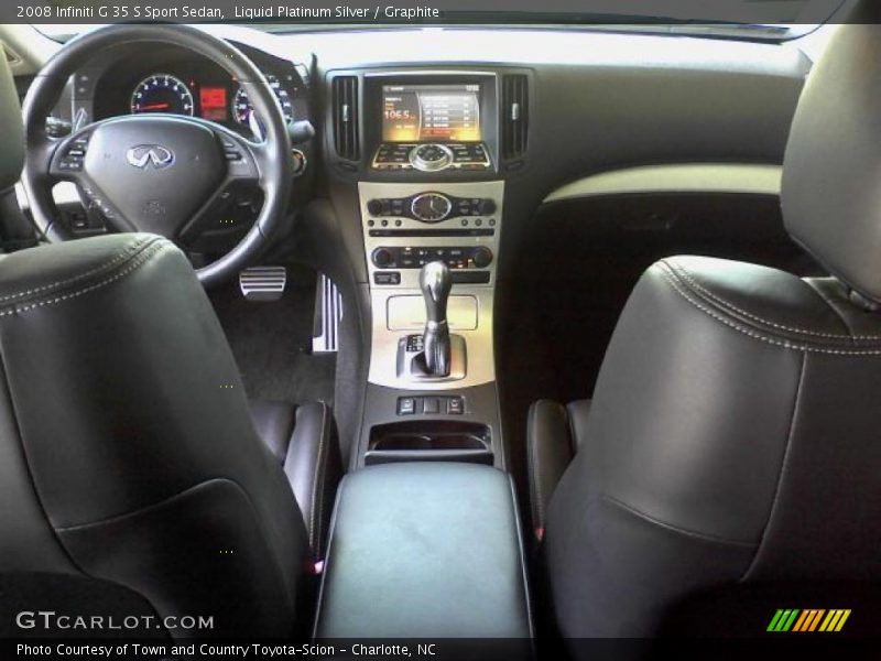 Liquid Platinum Silver / Graphite 2008 Infiniti G 35 S Sport Sedan