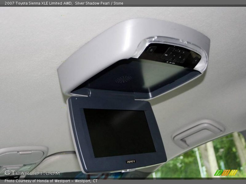 Silver Shadow Pearl / Stone 2007 Toyota Sienna XLE Limited AWD