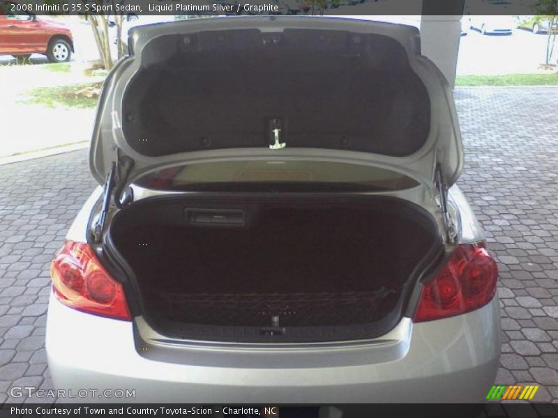 Liquid Platinum Silver / Graphite 2008 Infiniti G 35 S Sport Sedan