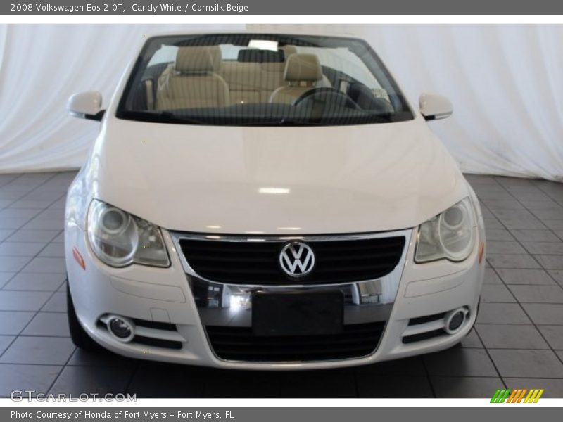 Candy White / Cornsilk Beige 2008 Volkswagen Eos 2.0T