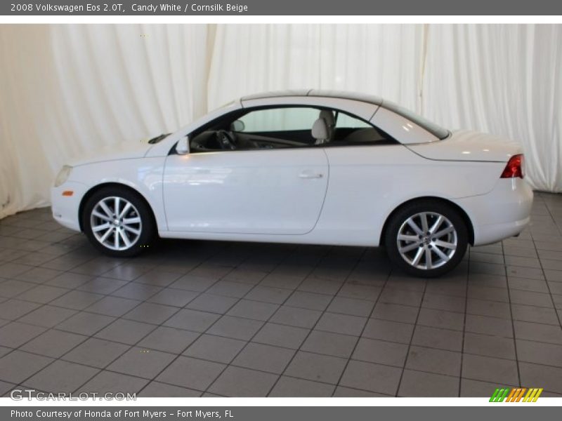 Candy White / Cornsilk Beige 2008 Volkswagen Eos 2.0T