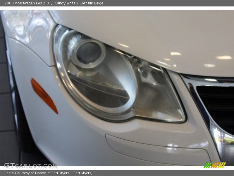 Candy White / Cornsilk Beige 2008 Volkswagen Eos 2.0T