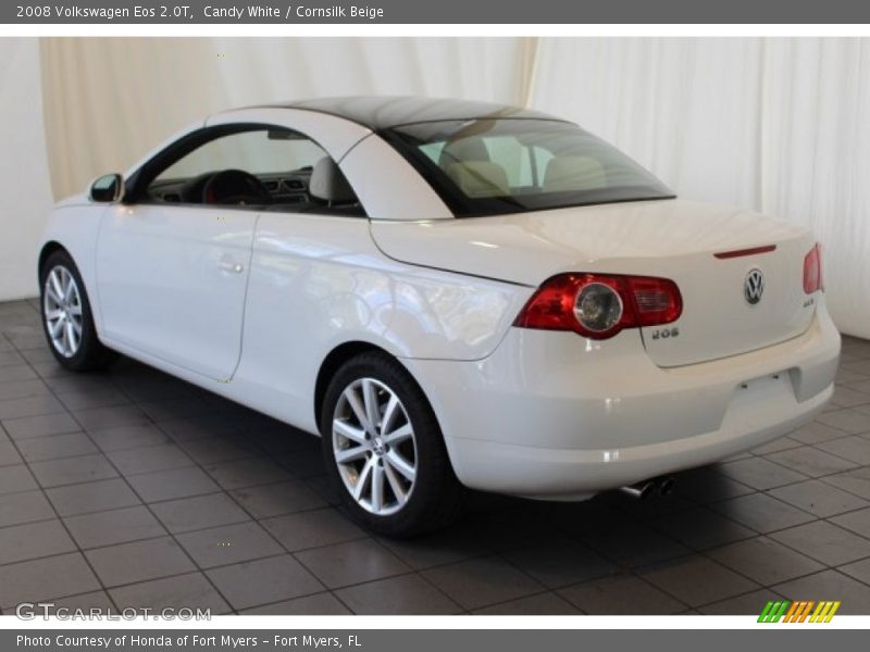 Candy White / Cornsilk Beige 2008 Volkswagen Eos 2.0T