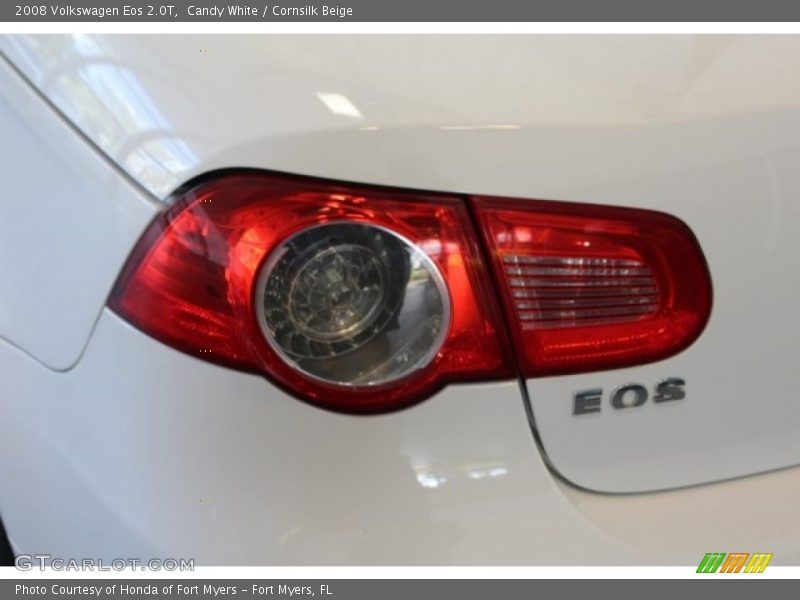 Candy White / Cornsilk Beige 2008 Volkswagen Eos 2.0T