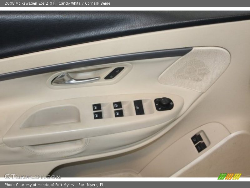 Candy White / Cornsilk Beige 2008 Volkswagen Eos 2.0T