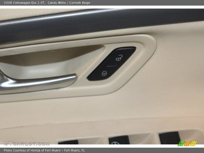 Candy White / Cornsilk Beige 2008 Volkswagen Eos 2.0T