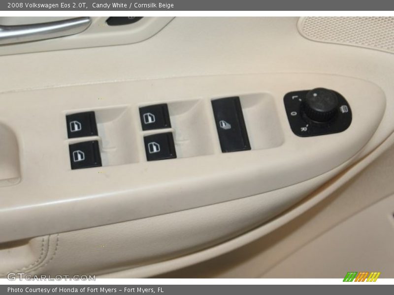 Candy White / Cornsilk Beige 2008 Volkswagen Eos 2.0T