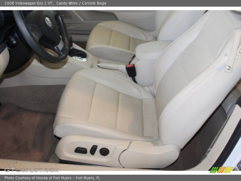 Candy White / Cornsilk Beige 2008 Volkswagen Eos 2.0T