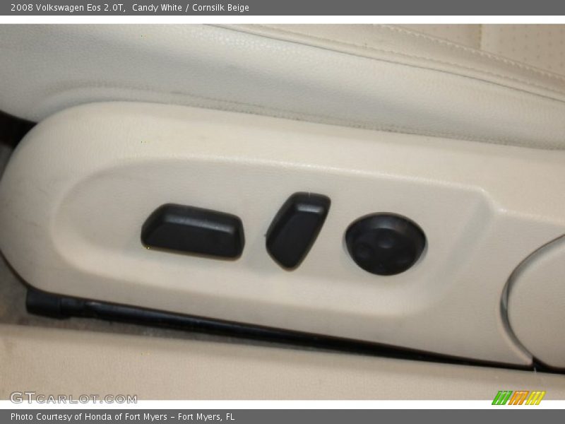 Candy White / Cornsilk Beige 2008 Volkswagen Eos 2.0T