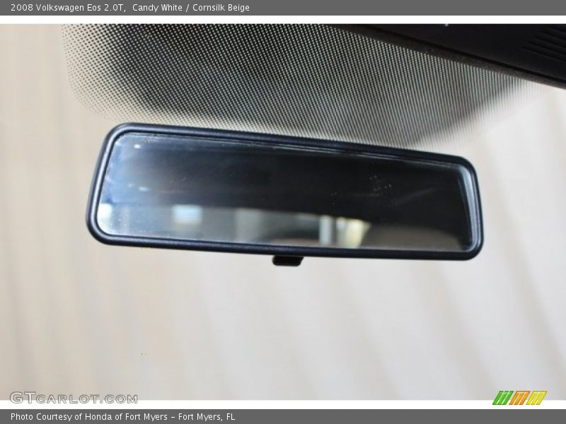 Candy White / Cornsilk Beige 2008 Volkswagen Eos 2.0T