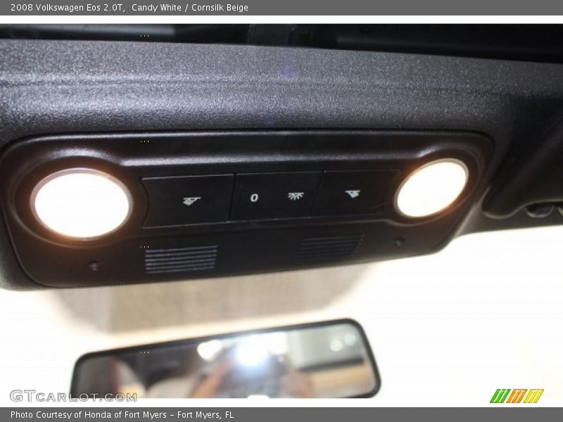 Candy White / Cornsilk Beige 2008 Volkswagen Eos 2.0T