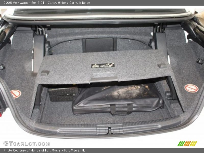 Candy White / Cornsilk Beige 2008 Volkswagen Eos 2.0T