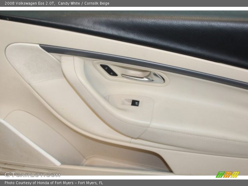 Candy White / Cornsilk Beige 2008 Volkswagen Eos 2.0T