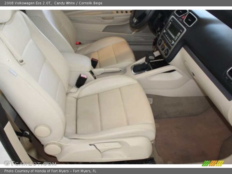 Candy White / Cornsilk Beige 2008 Volkswagen Eos 2.0T