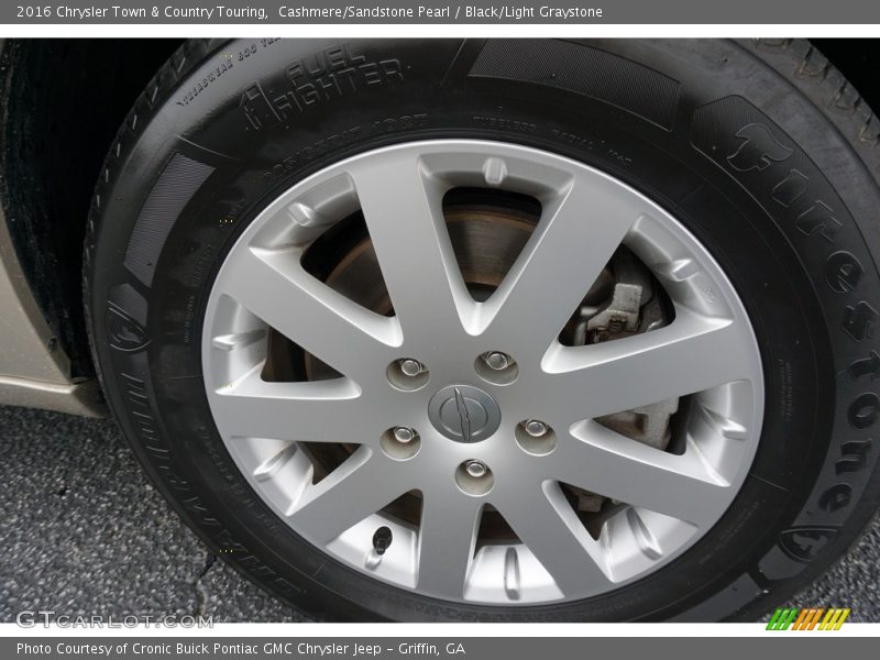 Cashmere/Sandstone Pearl / Black/Light Graystone 2016 Chrysler Town & Country Touring