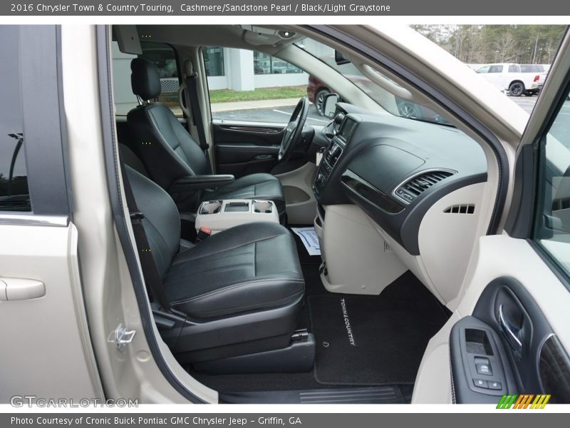 Cashmere/Sandstone Pearl / Black/Light Graystone 2016 Chrysler Town & Country Touring