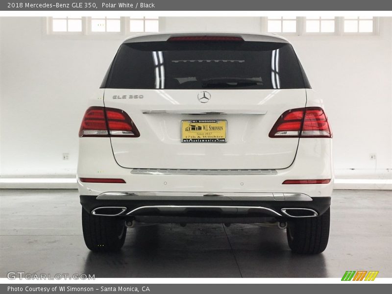 Polar White / Black 2018 Mercedes-Benz GLE 350