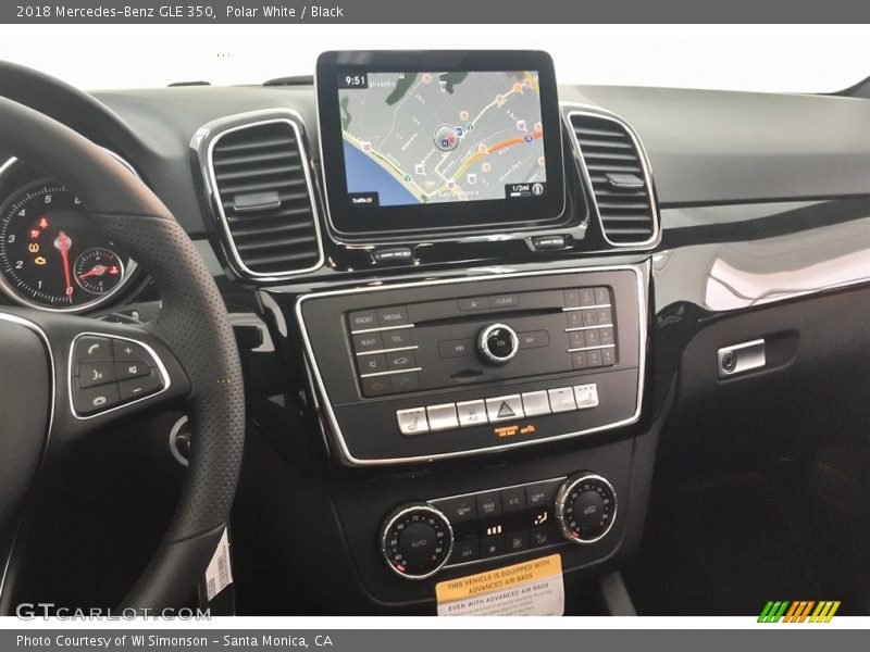 Polar White / Black 2018 Mercedes-Benz GLE 350